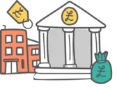 Icon for Adjustments, Fixed Assets, Loans & Investments