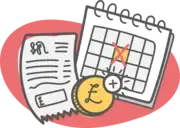 Icon for Year End Tasks (Receipts & Payments)